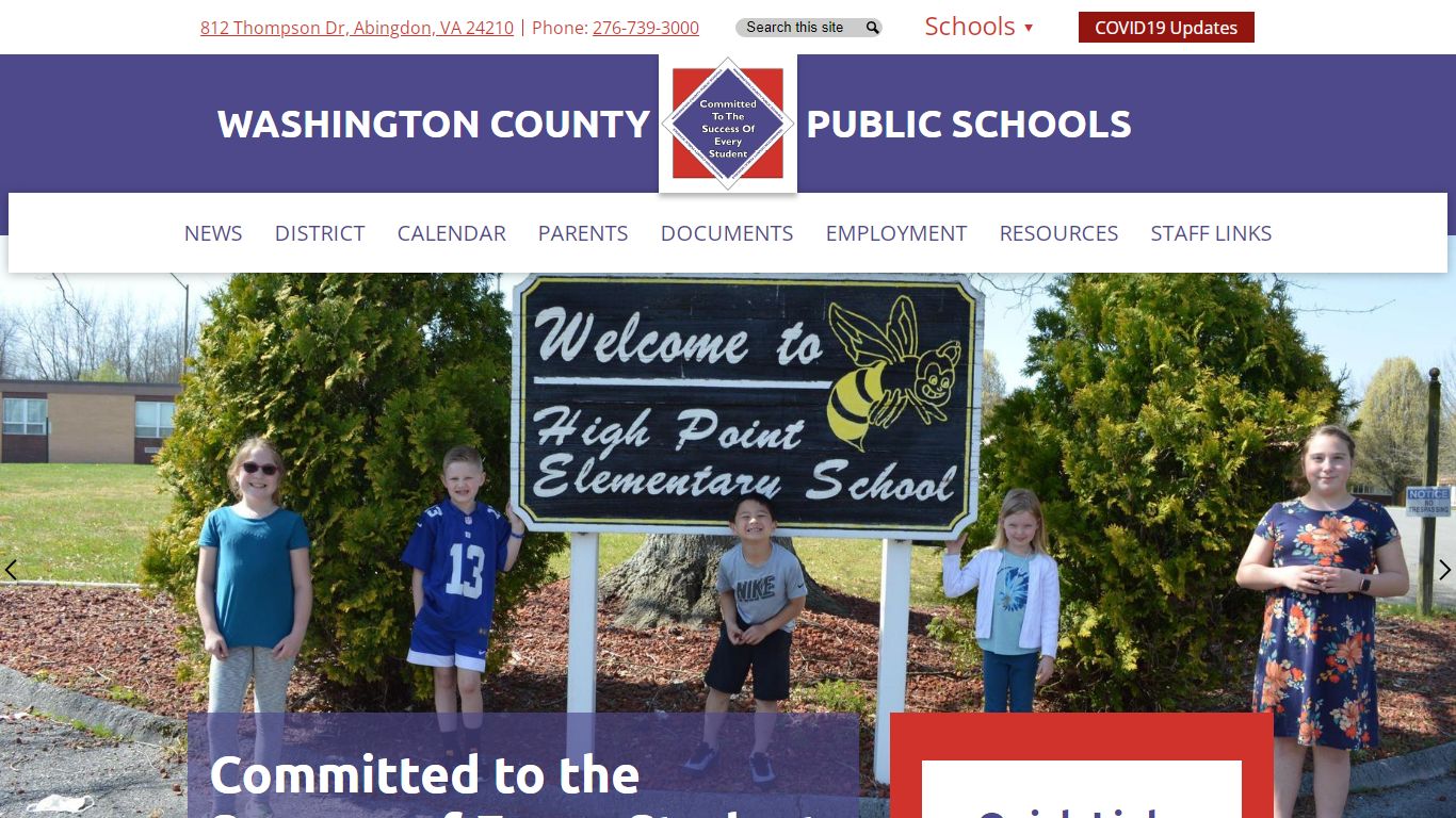 Washington County Public Schools